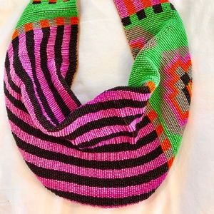 Mignonne Gavigan Aztec bead necklace (retail $795)